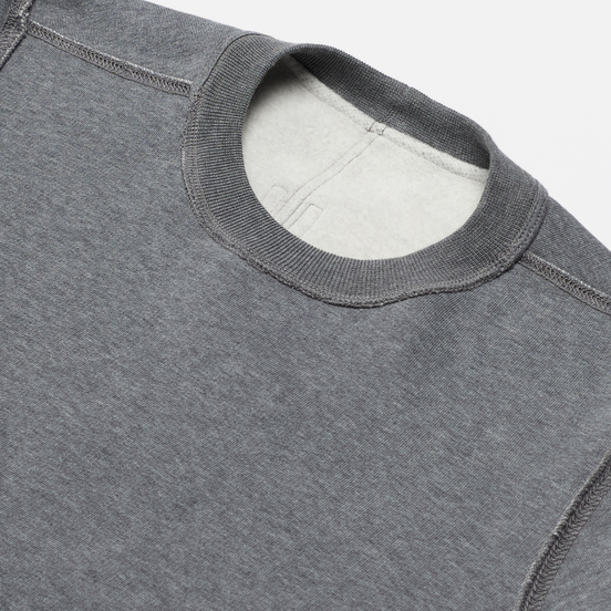 Мужская толстовка Rick Owens DRKSHDW Performa Crew Neck Grey Melange