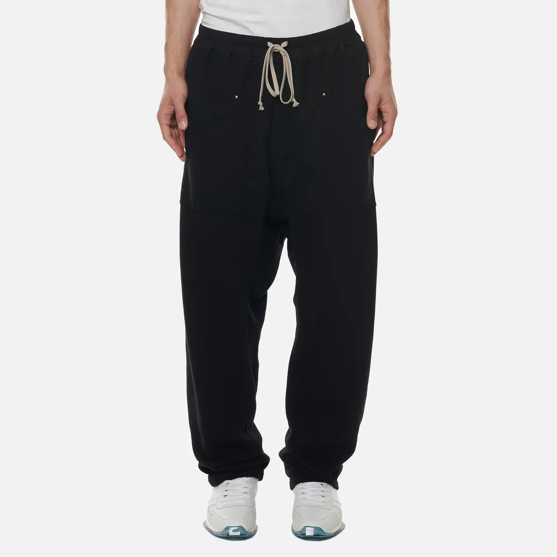 Rick Owens DRKSHDW Мужские брюки Performa Cargo Drawstring Long