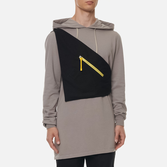 Сумка на пояс Rick Owens DRKSHDW Performa Bandana Cross Black/Yellow