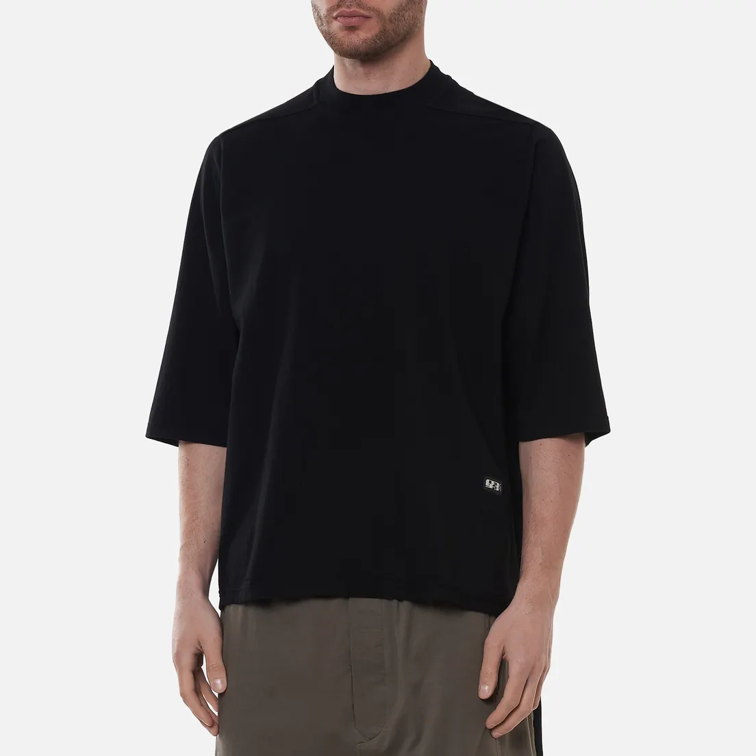 Rick Owens DRKSHDW Мужская футболка Phlegethon Jumbo Cropped