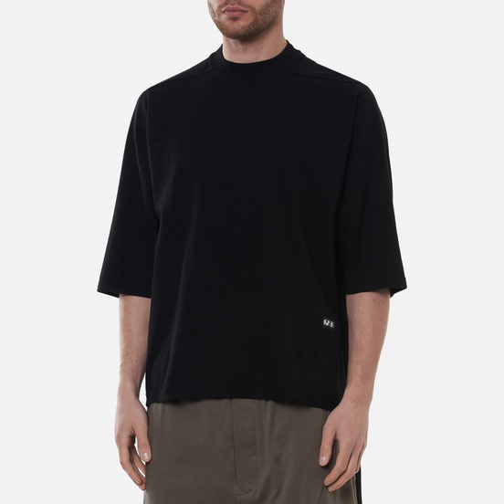 Мужская футболка Rick Owens DRKSHDW Phlegethon Jumbo Cropped Black