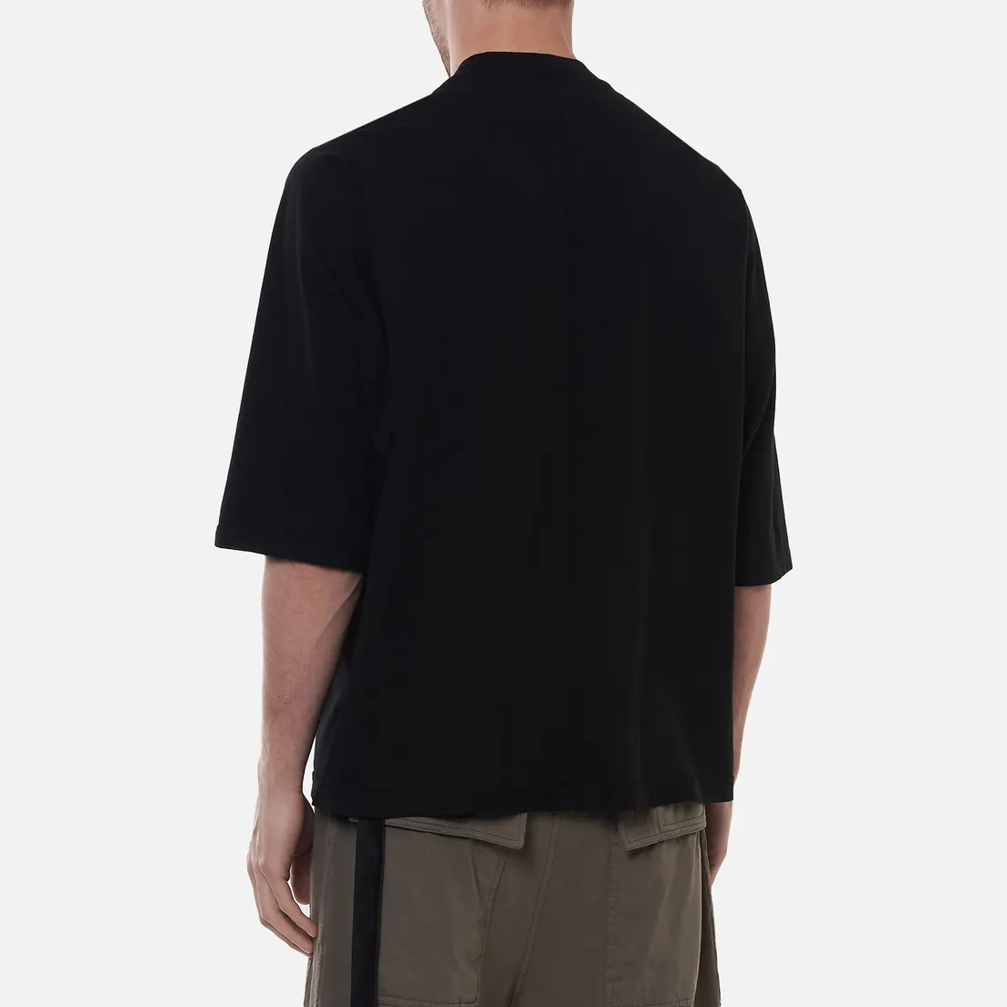 Rick Owens DRKSHDW Мужская футболка Phlegethon Jumbo Cropped