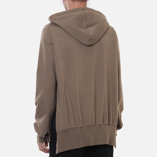 Мужская толстовка Rick Owens DRKSHDW Phlegethon Poncho Hoodie Dust