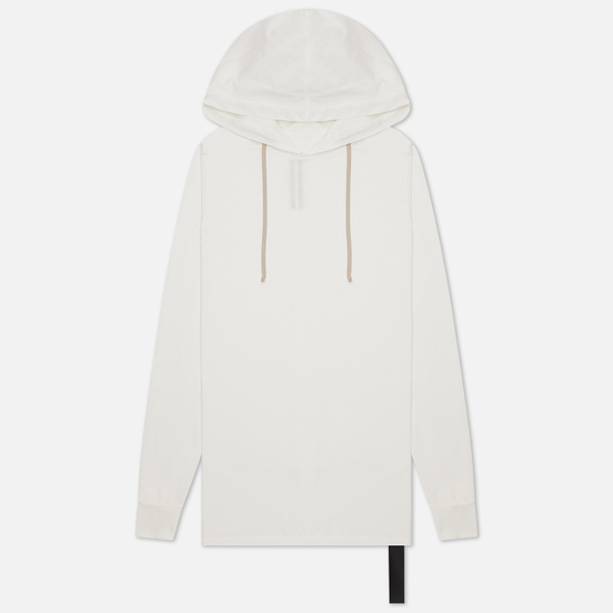 Мужская толстовка Rick Owens DRKSHDW Phlegethon Pullover Hoodie Milk