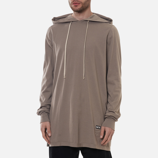 Мужская толстовка Rick Owens DRKSHDW Phlegethon Pullover Hoodie Dust