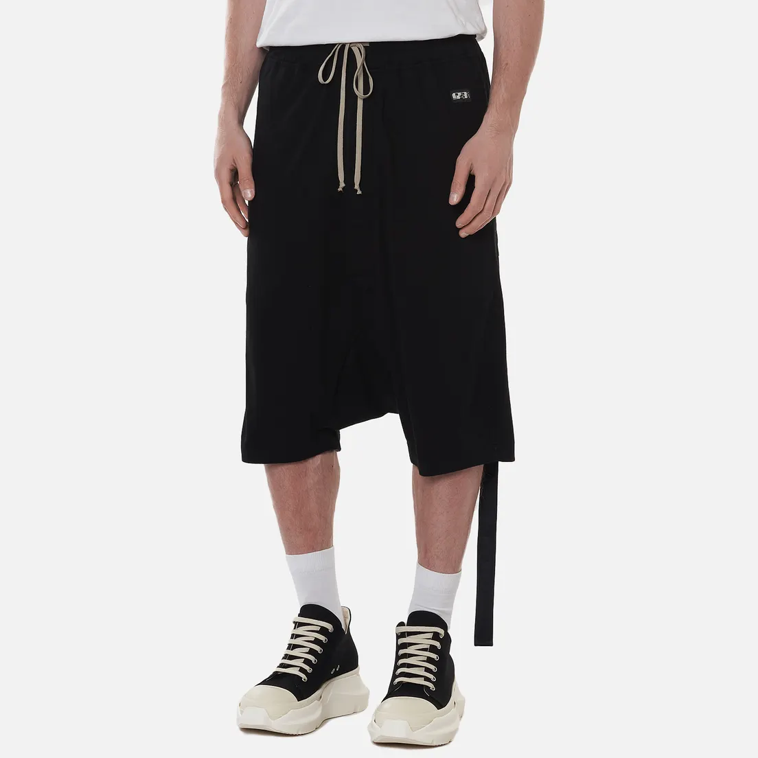 Rick Owens DRKSHDW Мужские шорты Phlegethon Drawstring Pods
