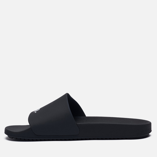 Мужские сланцы Rick Owens DRKSHDW Phlegethon Rubber Slide Black/Milk/Black