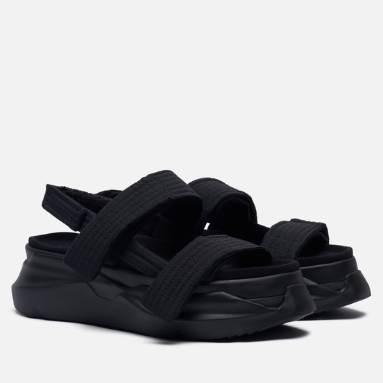 Мужские сандалии Rick Owens DRKSHDW Phlegethon Abstract Black/Black