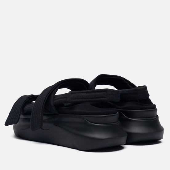 Мужские сандалии Rick Owens DRKSHDW Phlegethon Abstract Black/Black