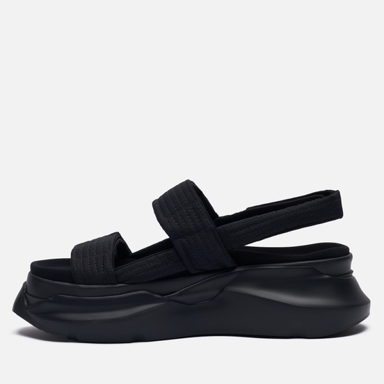 Мужские сандалии Rick Owens DRKSHDW Phlegethon Abstract Black/Black