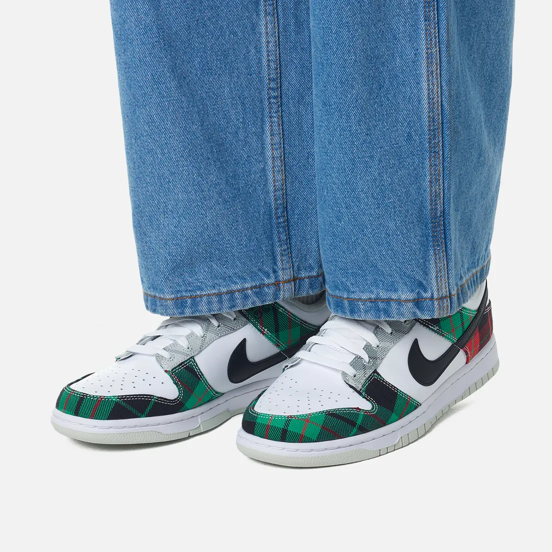 Nike Мужские кроссовки Dunk Low Retro Premium Tartan Plaid