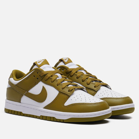 Кроссовки Nike Dunk Low Retro, цвет оливковый, размер 43 EU