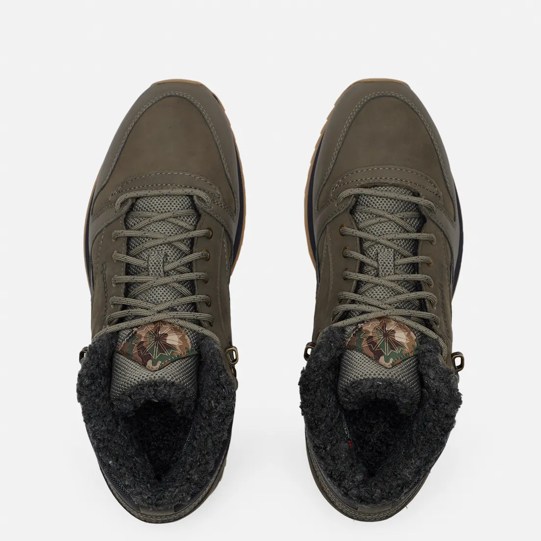 Reebok Мужские кроссовки Classic Leather Mid Ripple