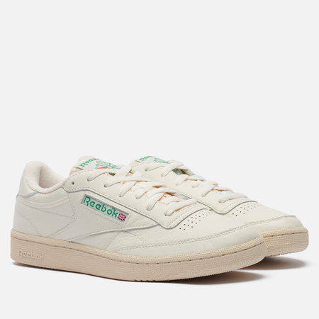 Кроссовки Reebok Club C 85 Vintage, цвет белый, размер 38.5 EU