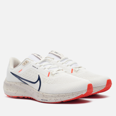 фото Мужские кроссовки nike air zoom pegasus 40, цвет белый, размер 41 eu