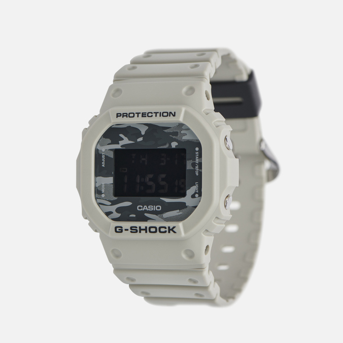 Наручные часы CASIO, цвет серый, размер UNI DW-5600CA-8ER G-SHOCK DW-5600CA-8ER - фото 2