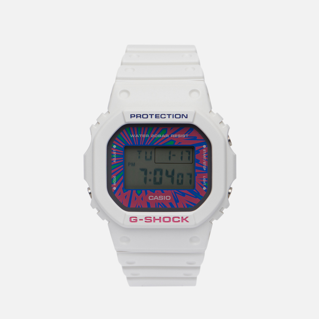 CASIO Наручные часы G-SHOCK DW-5600DN-7 Psychedelic Multi