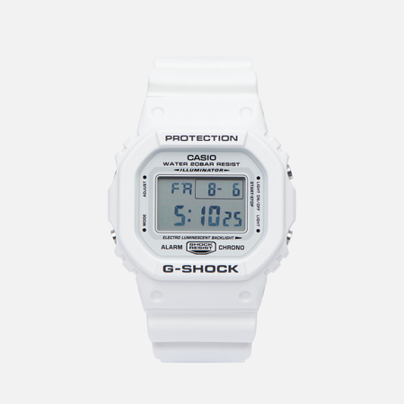 фото Наручные часы casio g-shock dw-5600mw-7, цвет белый