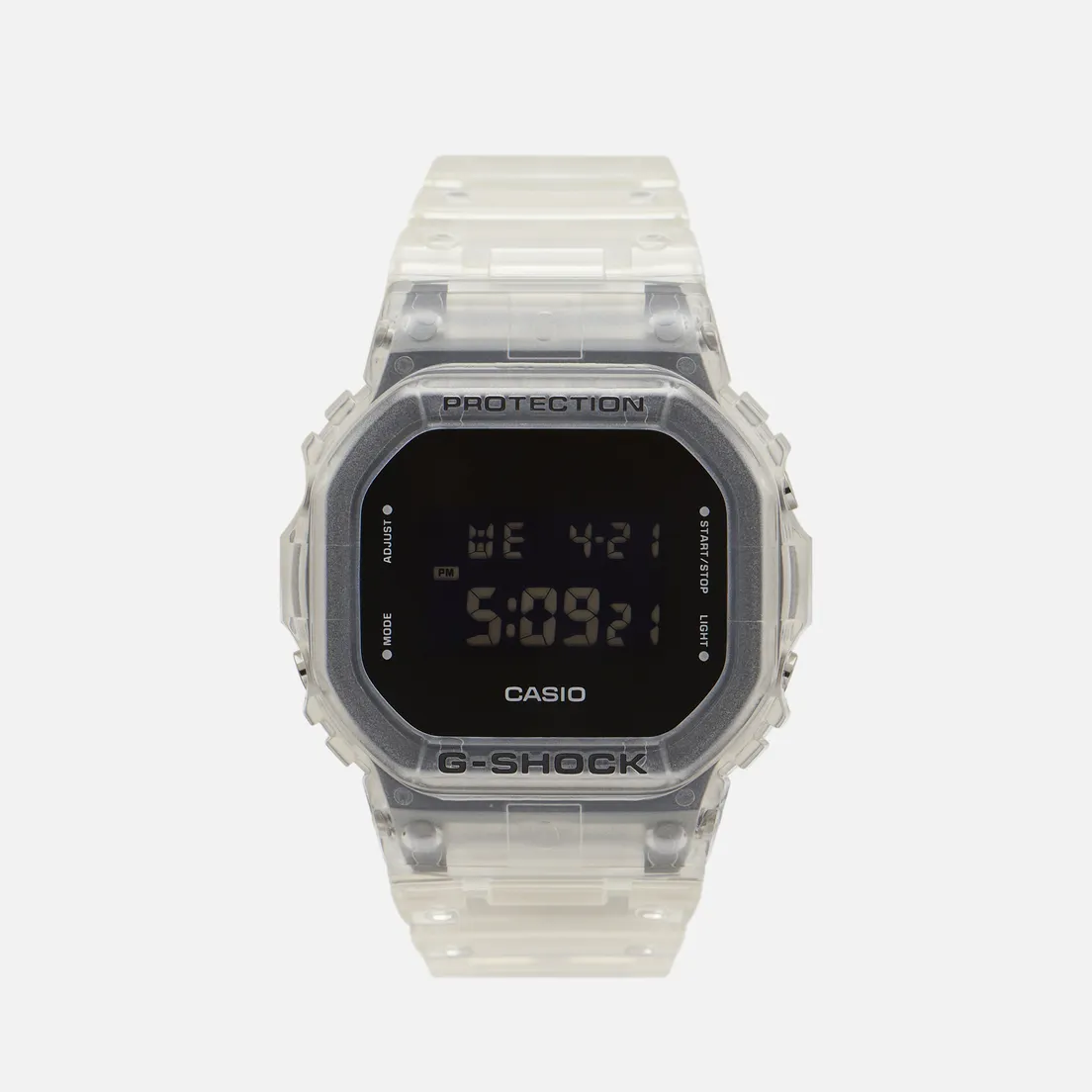 CASIO Наручные часы G-SHOCK DW-5600SKE-7 Transparent