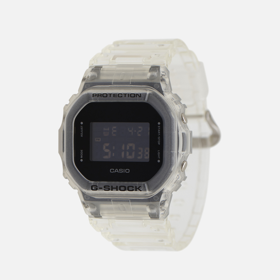 CASIO Наручные часы G-SHOCK DW-5600SKE-7 Transparent