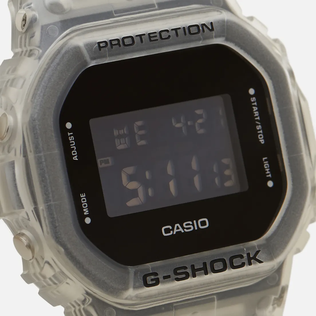 CASIO Наручные часы G-SHOCK DW-5600SKE-7 Transparent