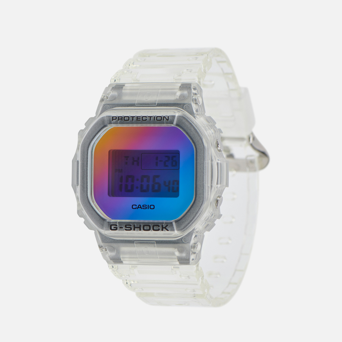 CASIO Наручные часы G-SHOCK DW-5600SRS-7 Iridescent Color