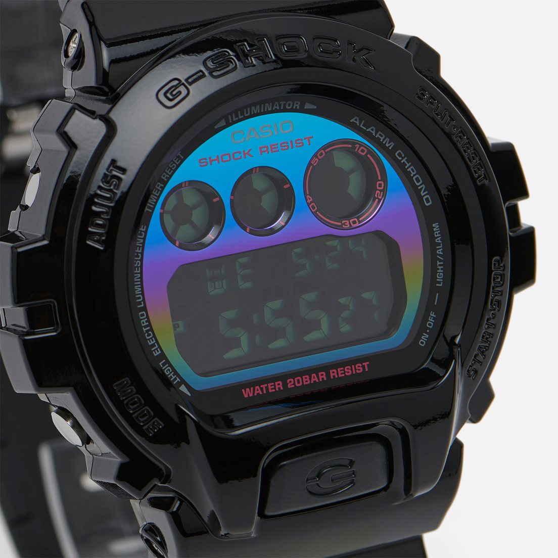 CASIO Наручные часы G-SHOCK DW-6900RGB-1 Virtual Rainbow