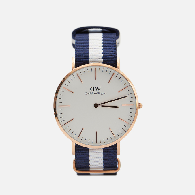 Наручные часы Daniel Wellington, цвет синий, размер UNI DW00100004 Classic Glasgow - фото 1