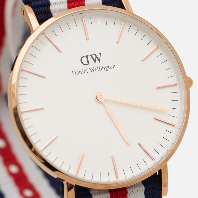 Наручные часы Daniel Wellington, цвет синий, размер UNI DW00100030 Classic Canterbury - фото 3