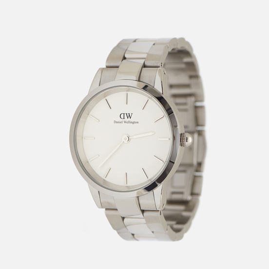 Наручные часы Daniel Wellington Iconic Link Silver/Silver/Eggshell White