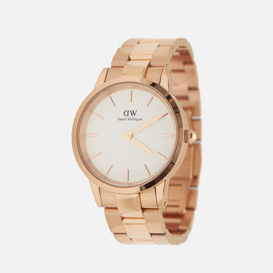 Наручные часы Daniel Wellington Iconic Link Rose Gold/Rose Gold/Eggshell White