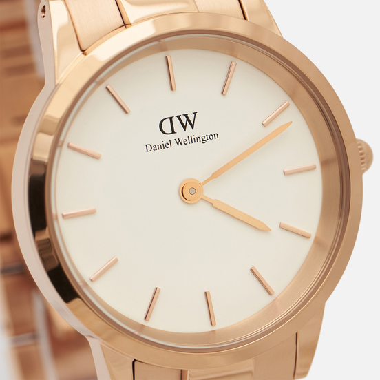 Наручные часы Daniel Wellington Iconic Link Rose Gold/Rose Gold/Eggshell White