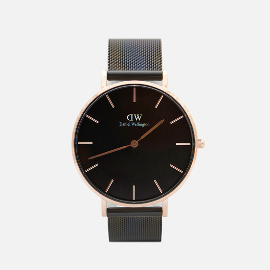 Наручные часы Daniel Wellington Petite Ashfield Black/Rose Gold/Black
