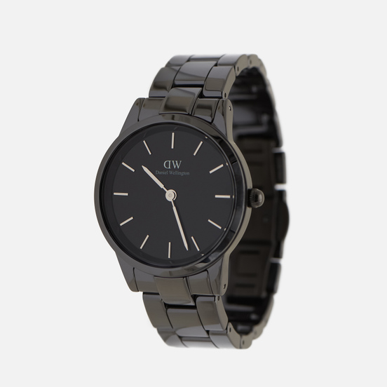 Наручные часы Daniel Wellington Iconic Link Ceramic Black/Black