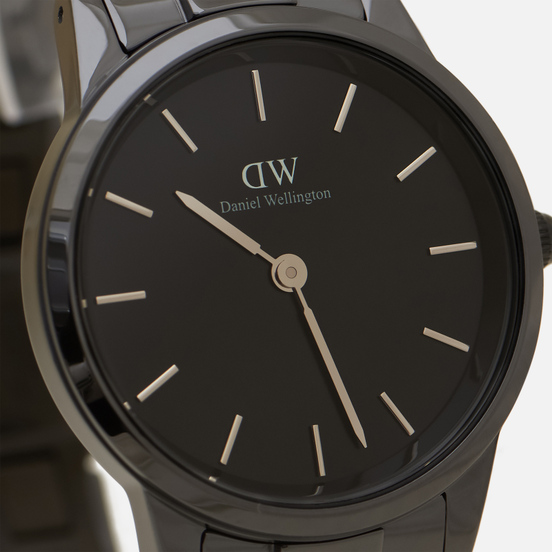 Наручные часы Daniel Wellington Iconic Link Ceramic Black/Black