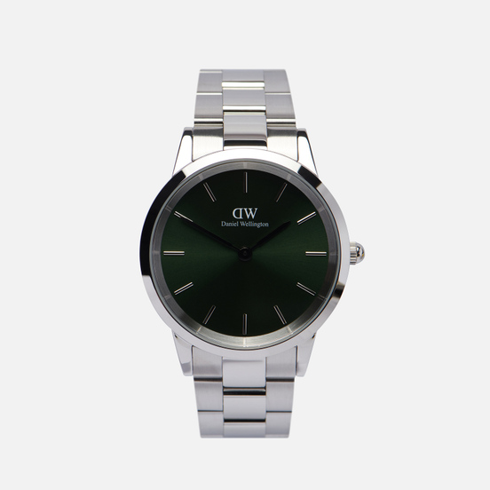 Наручные часы Daniel Wellington Iconic Link Emerald Silver/Silver/Green