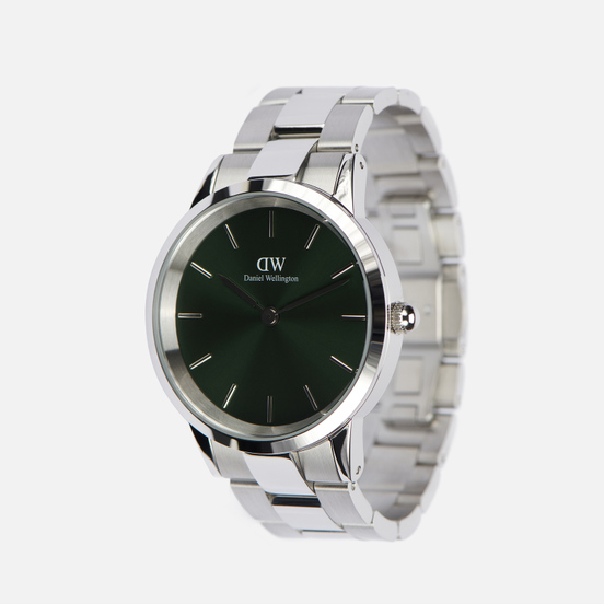 Наручные часы Daniel Wellington Iconic Link Emerald Silver/Silver/Green