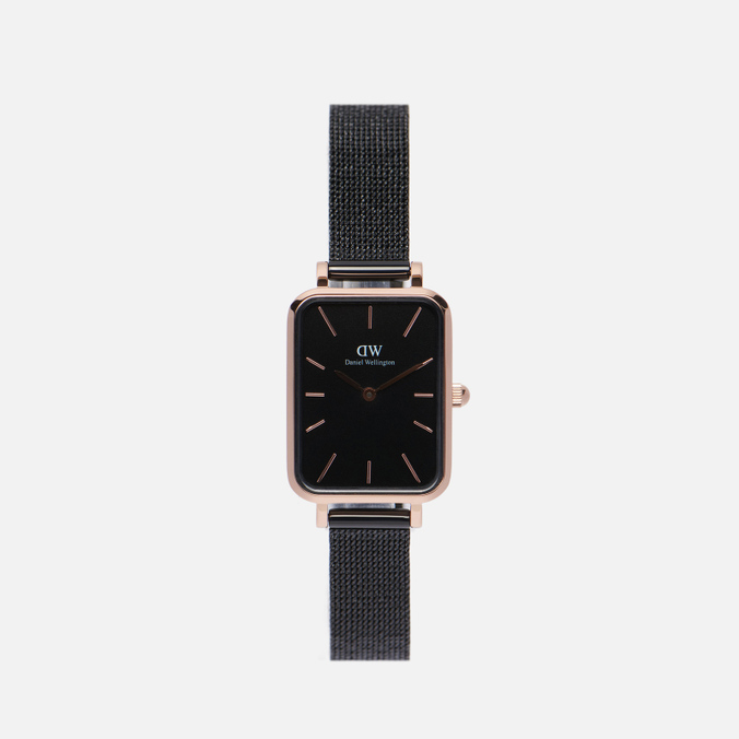 Наручные часы Daniel Wellington, цвет чёрный, размер UNI DW00100433 Quadro Pressed Ashfield - фото 1