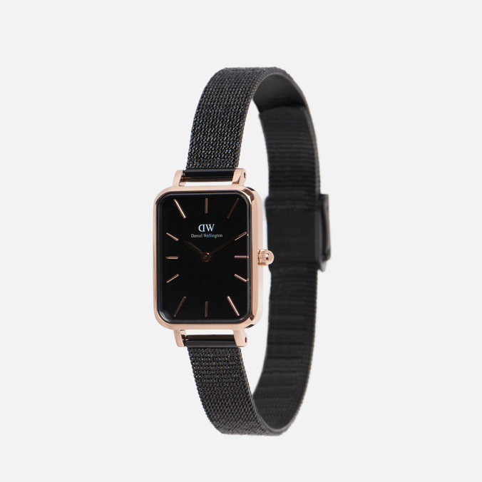 Наручные часы Daniel Wellington, цвет чёрный, размер UNI DW00100433 Quadro Pressed Ashfield - фото 2