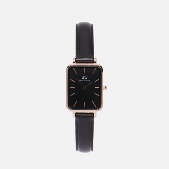Наручные часы Daniel Wellington, цвет чёрный, размер UNI DW00100435 Quadro Pressed Sheffield - фото 1
