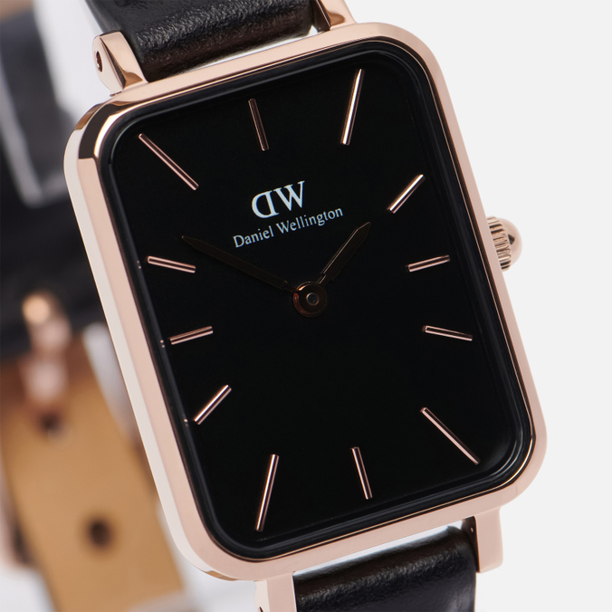 Наручные часы Daniel Wellington, цвет чёрный, размер UNI DW00100435 Quadro Pressed Sheffield - фото 3