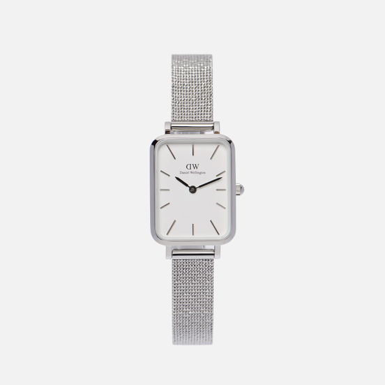Наручные часы Daniel Wellington Quadro Pressed Sterling Silver/Silver/White
