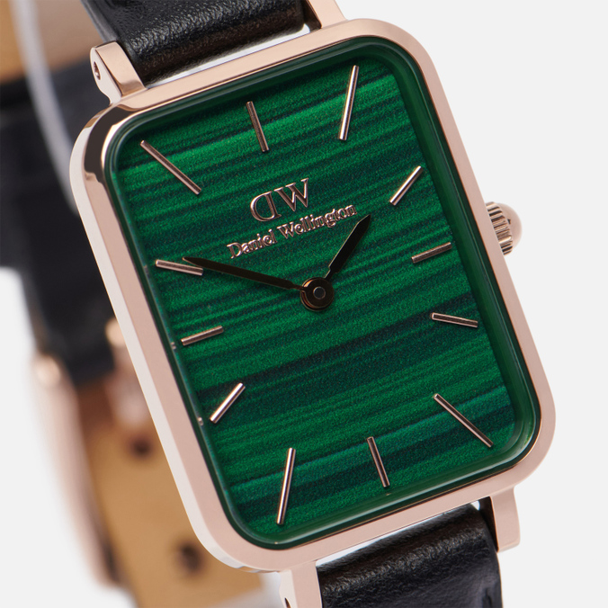 Наручные часы Daniel Wellington, цвет чёрный, размер UNI DW00100439 Quadro Pressed Sheffield - фото 3
