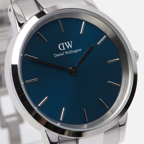 Наручные часы Daniel Wellington Iconic Arctic Large Silver/Silver/Arctic Blue