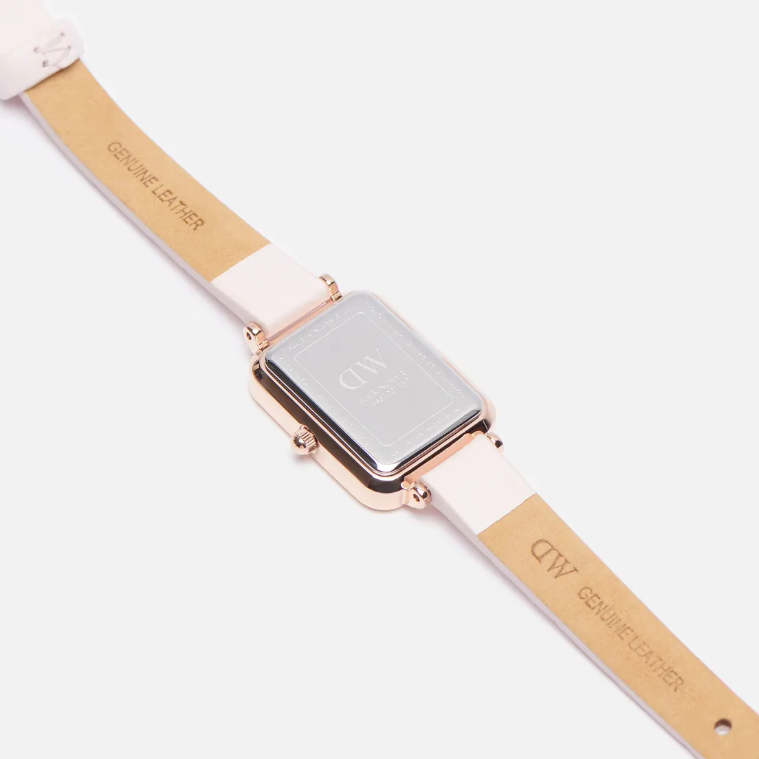 Daniel Wellington Наручные часы Quadro Pressed Rouge