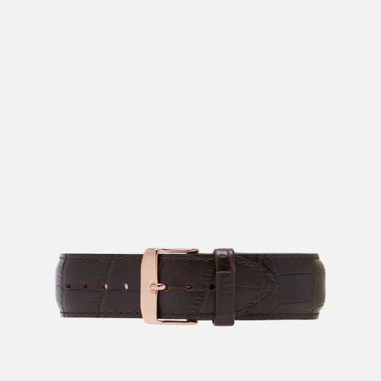 Ремешок для часов Daniel Wellington Classic York Rose Gold/Brown