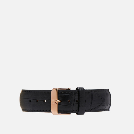 Ремешок для часов Daniel Wellington Classic Reading Rose Gold/Black
