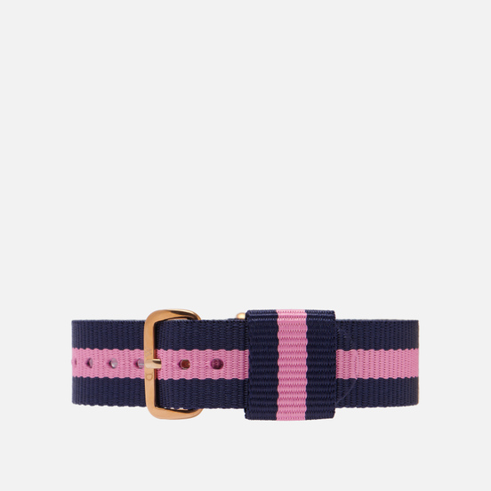 Ремешок для часов Daniel Wellington Classic Winchester Rose Gold/Blue/Pink