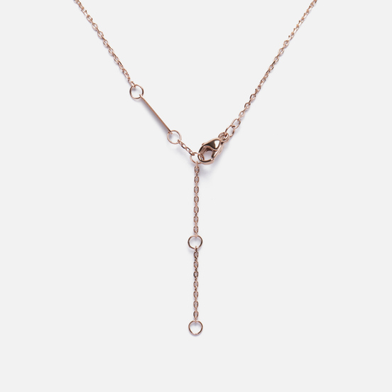 Колье Daniel Wellington Aspiration Necklace Black/Rose Gold