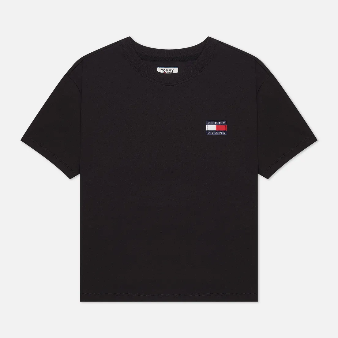 Tommy Jeans Женская футболка Tommy Badge Cropped Fit